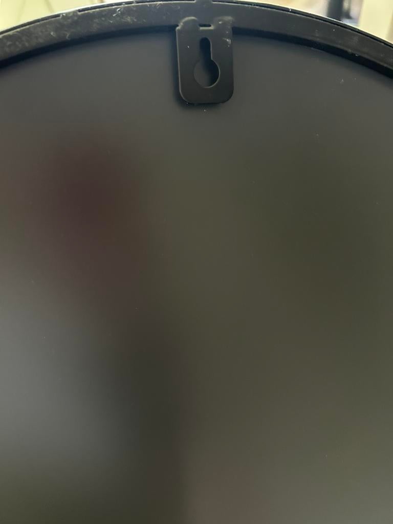 Spiegel rond metaal, Minder dan 50 cm, Gebruikt, Rond, Ophalen of Verzenden