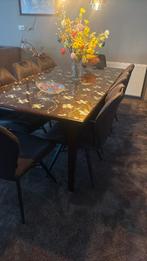 Eetkamertafel, Ophalen, 200 cm of meer, 50 tot 100 cm, Zo goed als nieuw