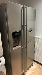 Samsung Amerikaanse Side-by-Side koel/vries combinatie, Ophalen, 200 liter of meer, 60 cm of meer, Met aparte vriezer