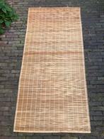 2 bamboe rieten ophaalgordijnen hout houten gordijn riet, Huis en Inrichting, Bruin, Zo goed als nieuw, 150 tot 200 cm, 50 tot 100 cm