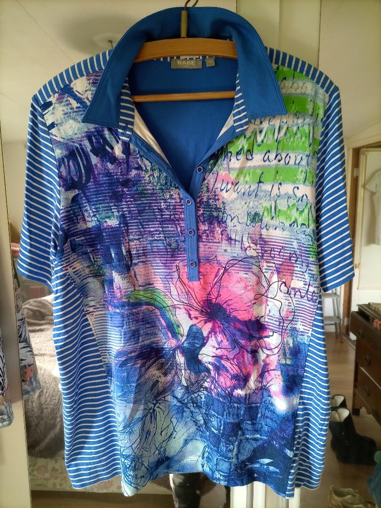 Bloese maat 44/46, Kleding | Dames, Ophalen, Zo goed als nieuw, Maat 46/48 (XL) of groter