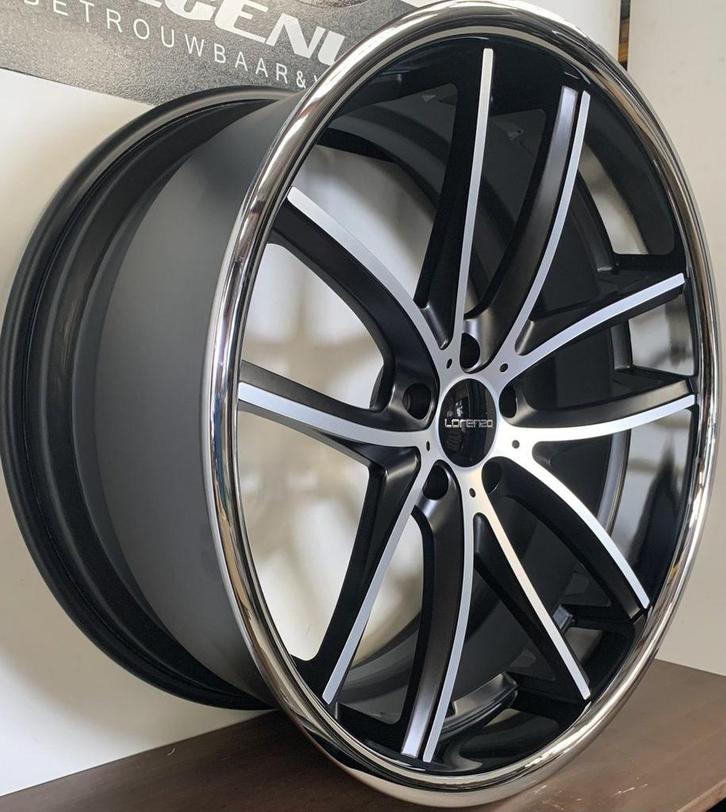 22 Inch lorenzo WL 199 BMW X5 BMW X6  Breedset velgen, Auto-onderdelen, Banden en Velgen, Velg(en), Overige maten, Personenwagen