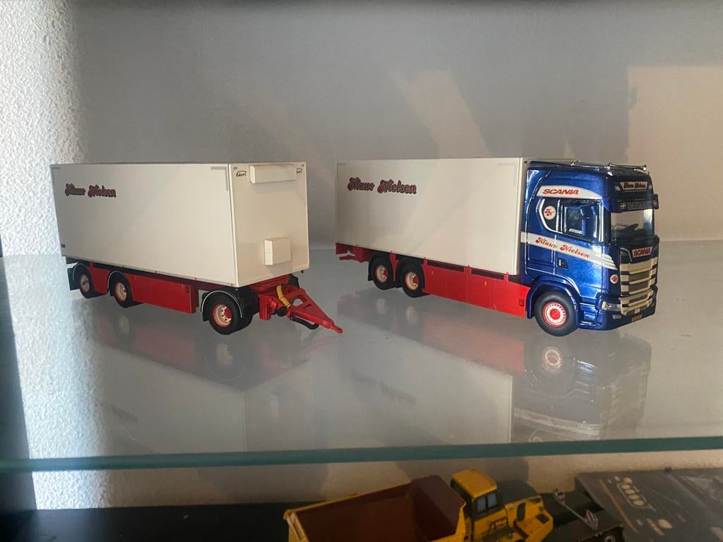 Scania miniatuur, Ophalen of Verzenden, Zo goed als nieuw, Bus of Vrachtwagen, Tekno