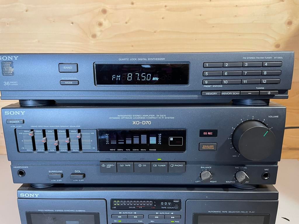 Sony stereotoren, Audio, Tv en Foto, Stereo-sets, Ophalen of Verzenden, Sony