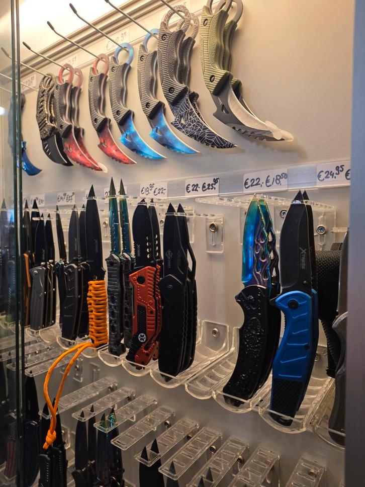 Zakmes katana survivalknife briefopener karambit dolken etc, Verzamelen, Militaria | Algemeen, Landmacht, Mes of Dolk, Nederland