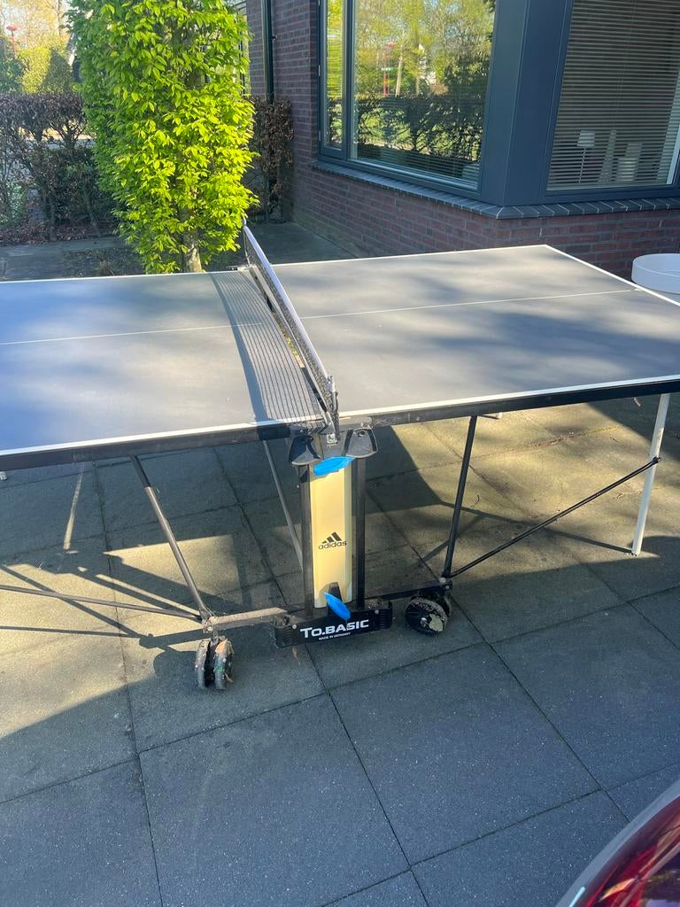 Adidas Tafeltennistafel - Inklapbaar, Ophalen, Gebruikt, Tafel Outdoor, Inklapbaar