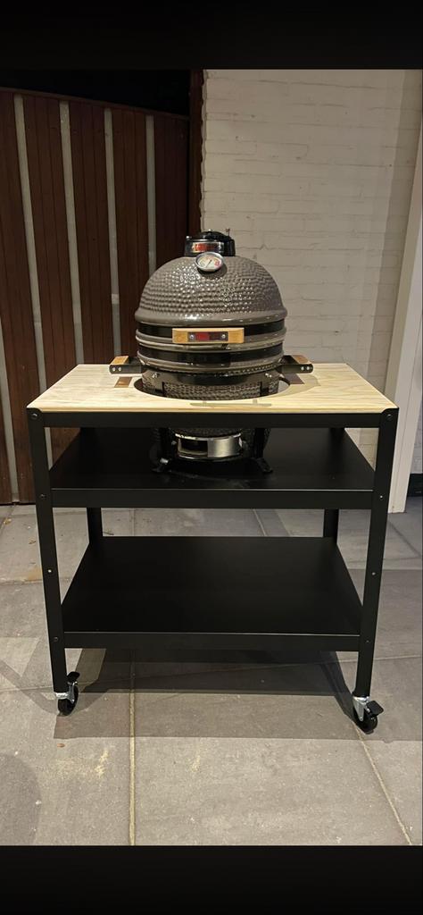 Grill Guru Compact met roltafel en uitgebreide accessoires, Ophalen, Gebruikt, Met accessoires