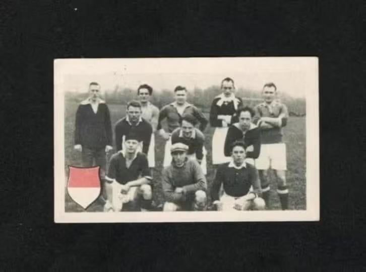 Voetbalplaatje HRC Helder 1930/1931 (293), Ophalen of Verzenden, Zo goed als nieuw