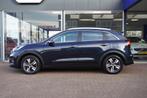 Kia Niro 1.6 GDi Hybrid DynamicLine | Automaat | Navigatie |, Gebruikt, Blauw, Leder en Stof, Origineel Nederlands