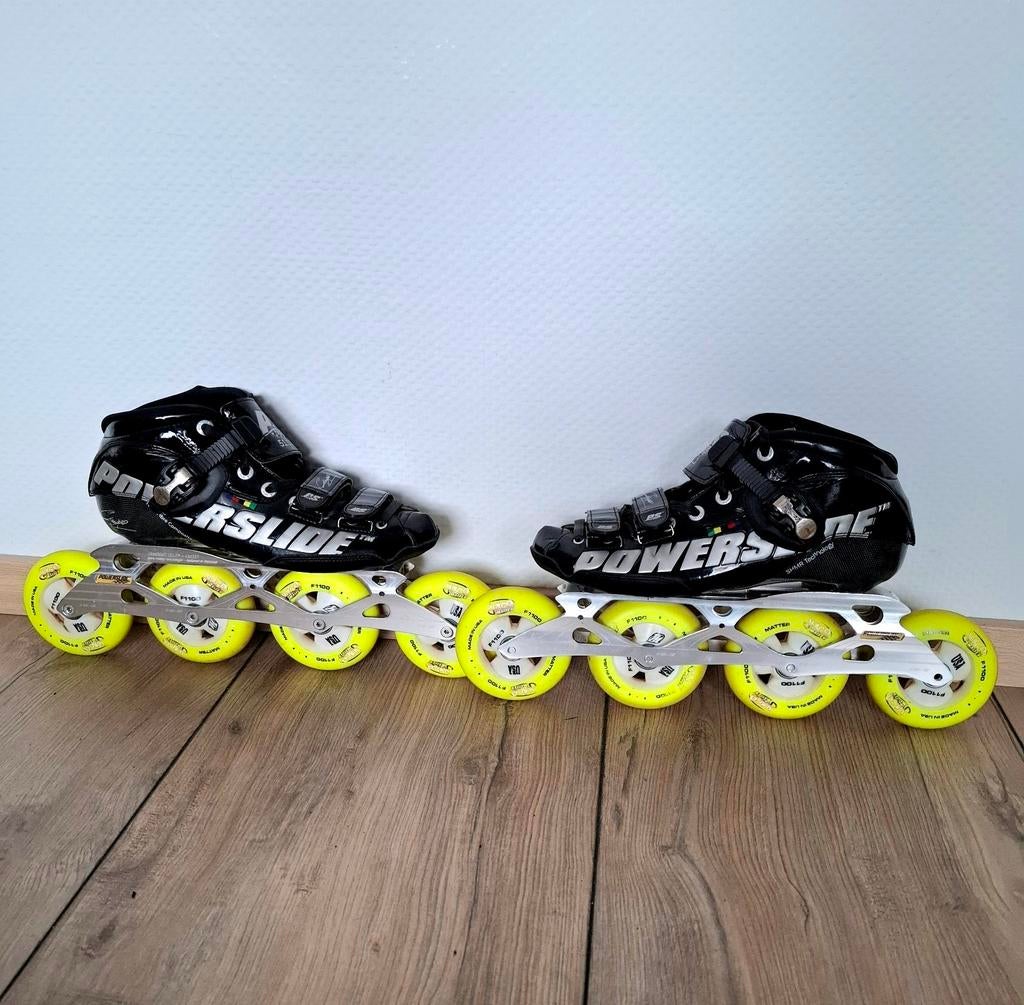 Powerslide C6 skeelers maat 44, Ophalen of Verzenden, Zo goed als nieuw, Powerslide