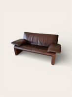 Jori design bank in nette staat, Huis en Inrichting, Banken | Bankstellen, Ophalen, Gebruikt, 75 tot 100 cm, Leer