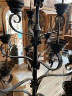 Grote Franse smeedijzeren kandelaar kerkkandelaar, Ophalen