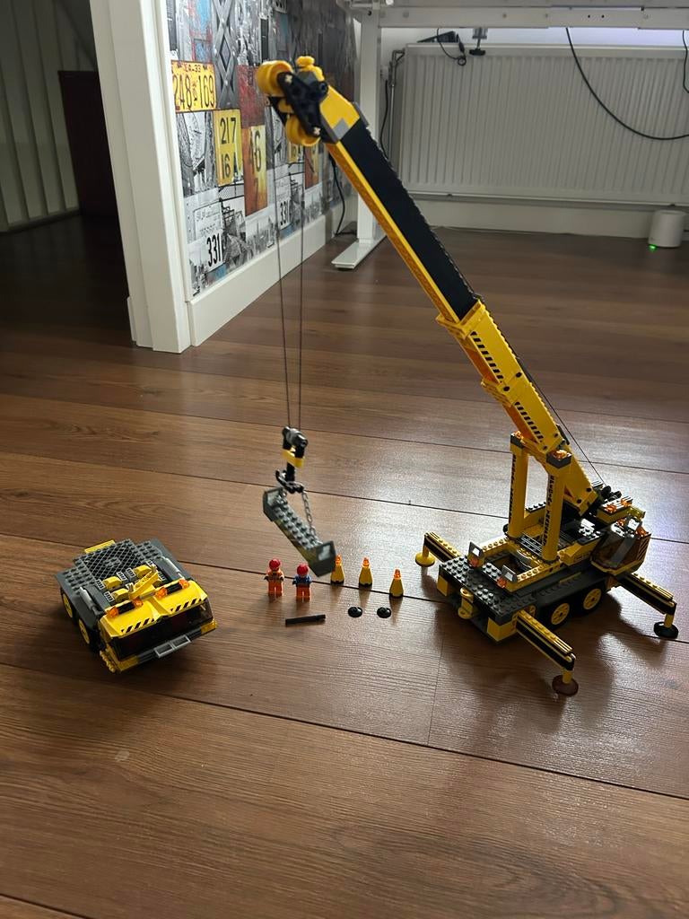 LEGO City XXL Mobiele Kraan set 7249, Lego, Overige typen, Ophalen of Verzenden, City