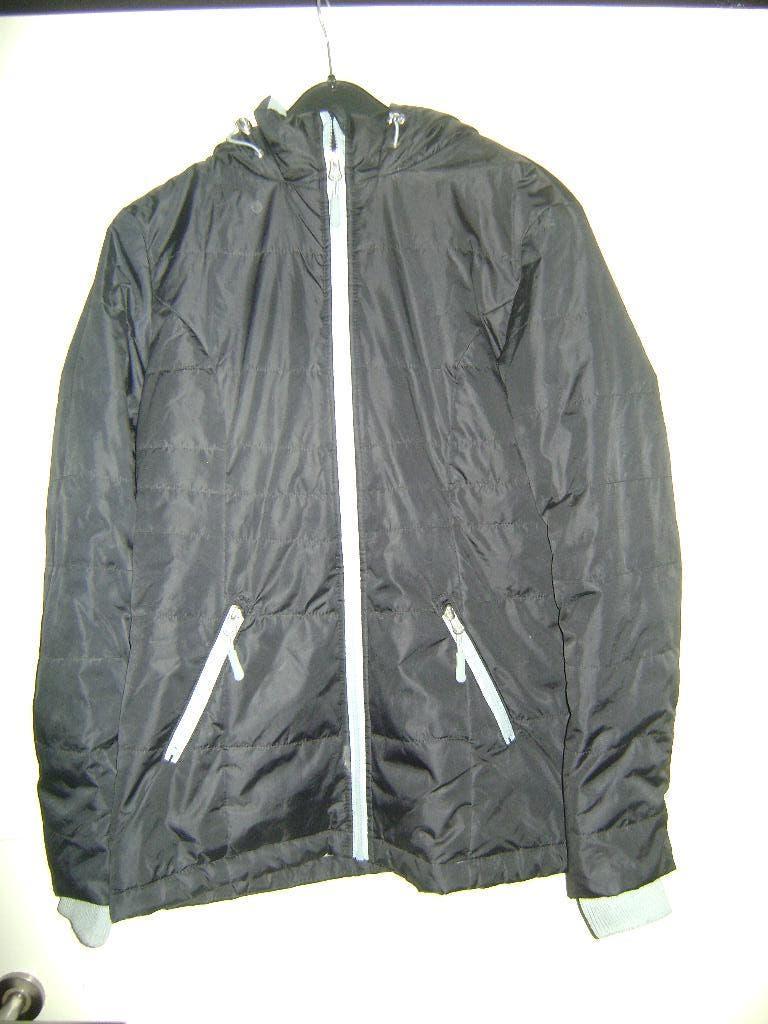 Zwart met blauw winterjas maat 38, Kleding | Dames, Jassen | Winter, Maat 38/40 (M), Bonprix, Zwart, Ophalen of Verzenden