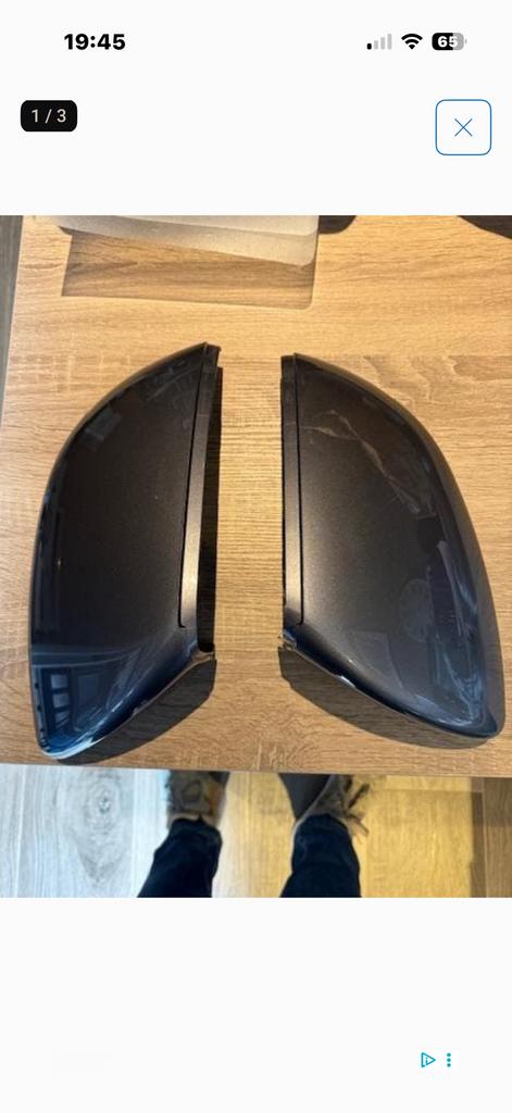 Spiegelkappen Audi E-Tron TaifunGrau., Auto-onderdelen, Spiegels, Ophalen of Verzenden, Nieuw, Audi