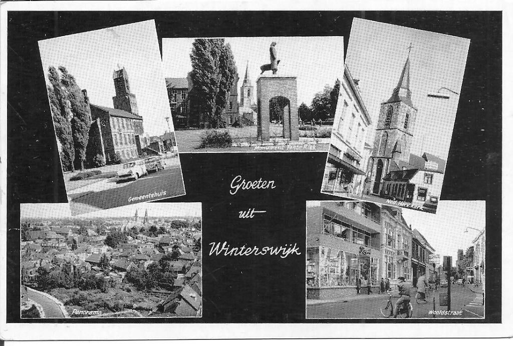 Groeten uit Winterswijk., Ophalen of Verzenden, 1960 tot 1980, Ongelopen, Gelderland