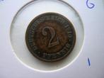 2 Pfennig 1910 G Duitsland, Postzegels en Munten, Munten | Europa | Niet-Euromunten, Ophalen of Verzenden, Duitsland, Losse munt