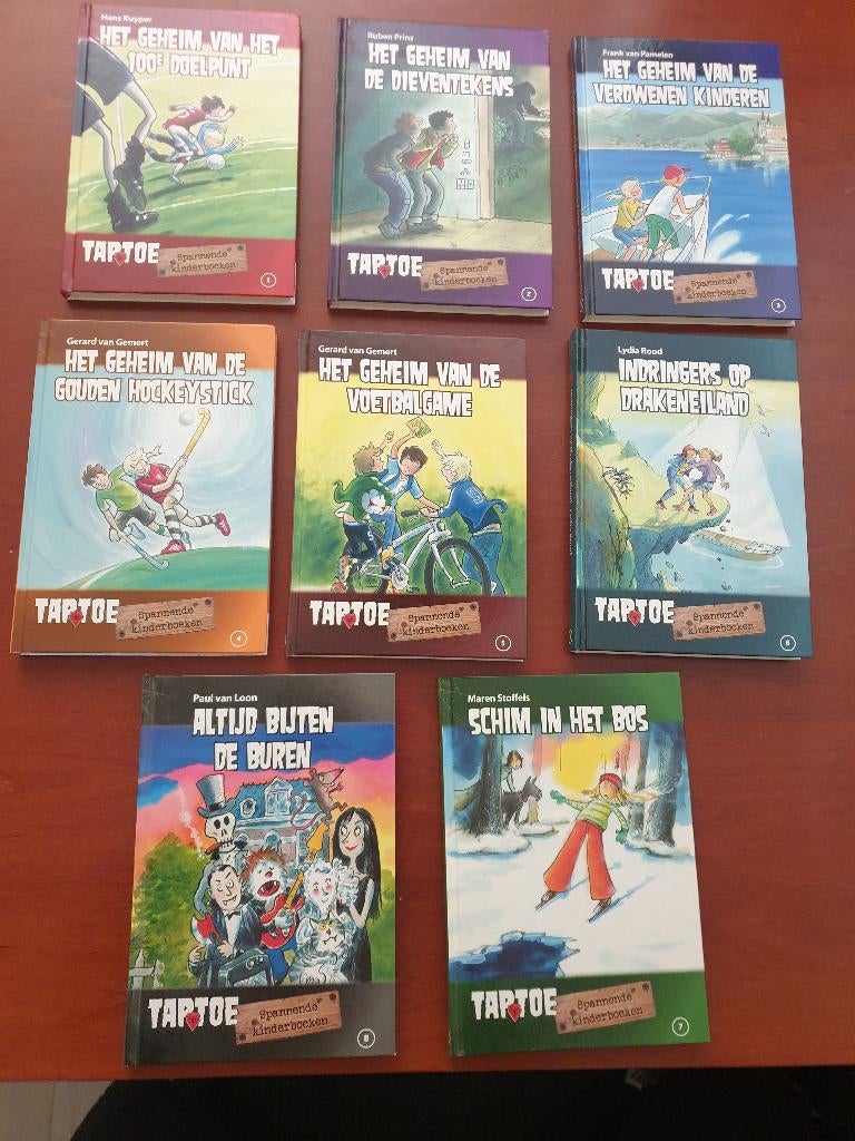 Deel 1 t/m 8 Taptoe boeken kinderboeken   Nieuw, Ophalen, Nieuw, Fictie algemeen