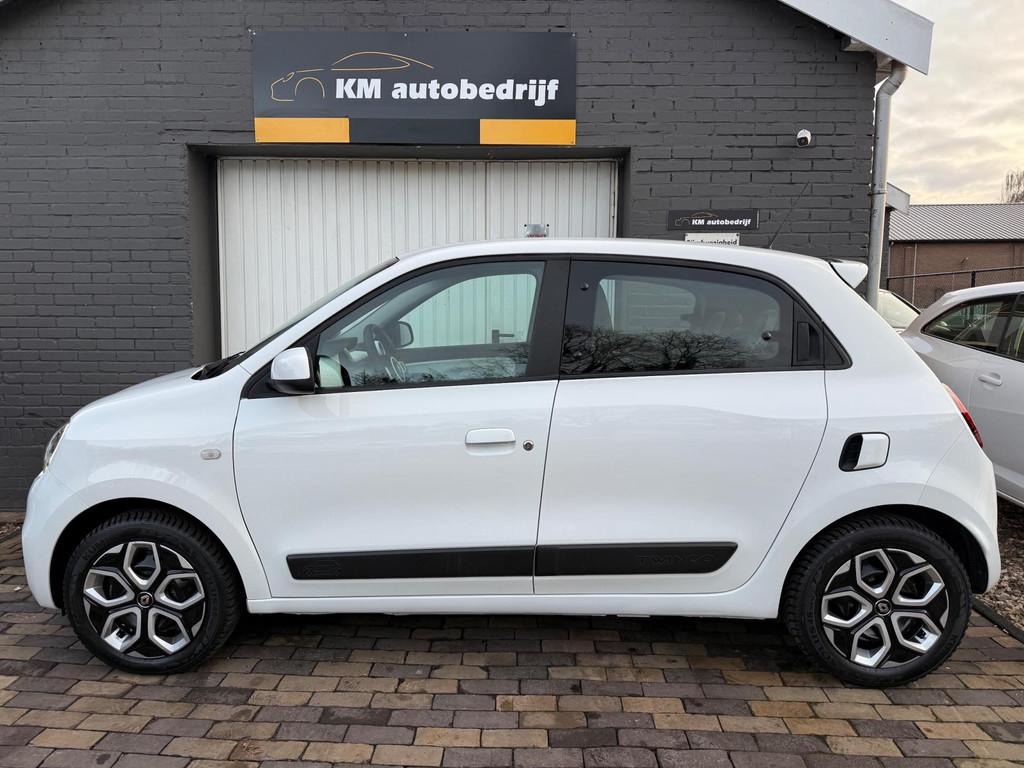 Renault Twingo 1.0 SCe Collection*Airco*Cruise*Nap*, Auto's, Gebruikt, Zwart, 4 stoelen, Wit