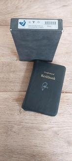 Gereformeerd Kerkboek 9x15 cm, leren band, goudsnee, Ophalen of Verzenden, Zo goed als nieuw, Christendom | Protestants
