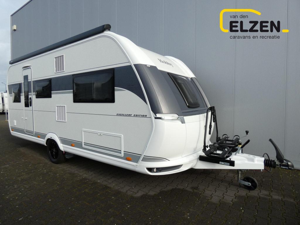 Hobby On Tour 390 SF Black Edition Actiepakket, Caravans en Kamperen, Hobby, Bedrijf, Treinzit, 750 - 1000 kg