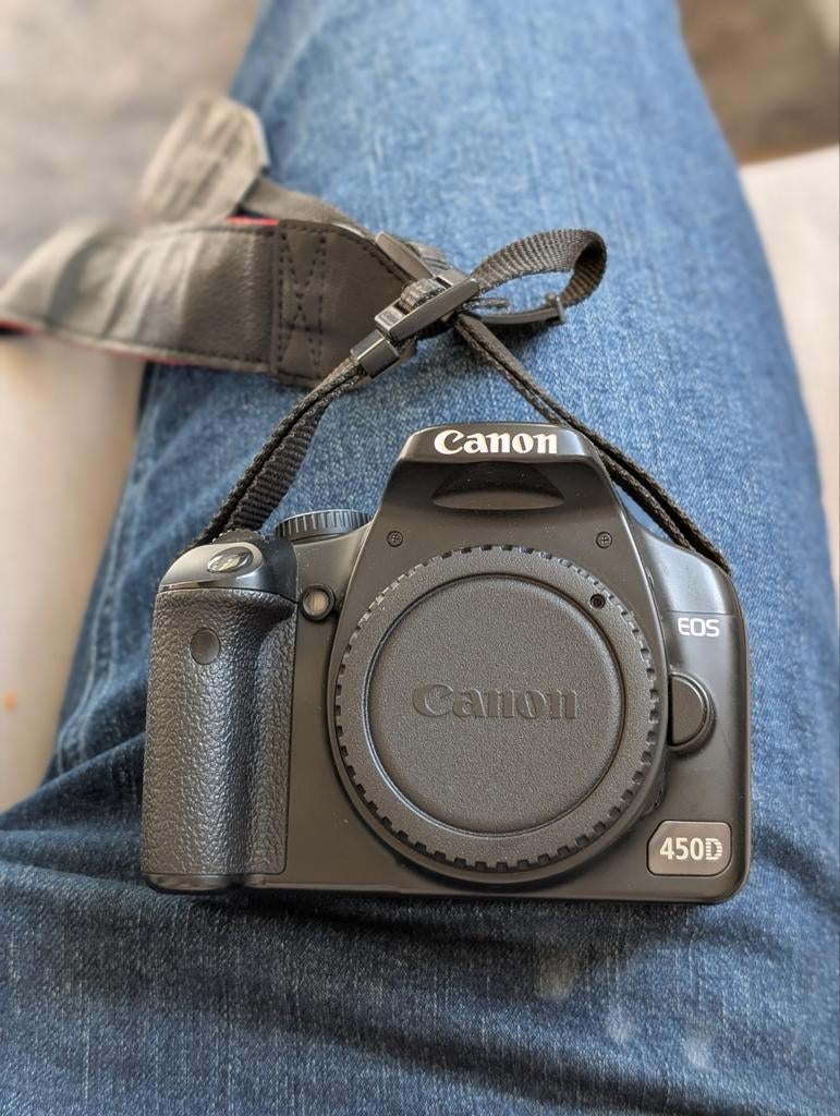 Canon EOS 450D Spiegelreflexcamera - Body, Ophalen of Verzenden