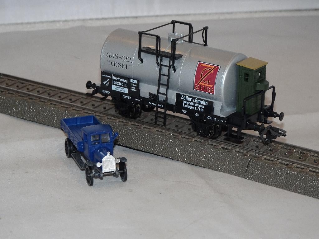 Marklin 48676 museumwagon + Mercedes truck 1992 (#803), Wisselstroom, Ophalen of Verzenden, Märklin, Nieuw