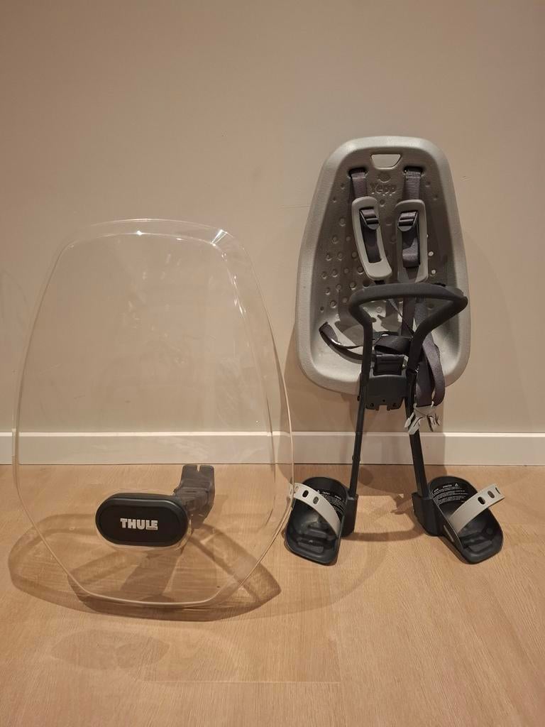 Yepp fietsstoel voor met windscherm, Fietsen en Brommers, Fietsaccessoires | Fietsstoeltjes, Ophalen