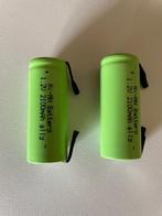 NiMh Accu 1,2V 2100mAH 43x17mm (2 stuks), Ophalen of Verzenden, Nieuw, Oplaadbaar