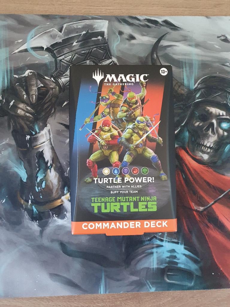 TMNT Turtle Power Magic the Gathering commander deck nieuw, Hobby en Vrije tijd, Verzamelkaartspellen | Magic the Gathering, Ophalen of Verzenden