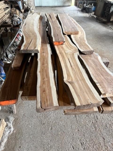 teakhouten planken, 25 tot 50 mm, Nieuw, Ophalen of Verzenden, Plank