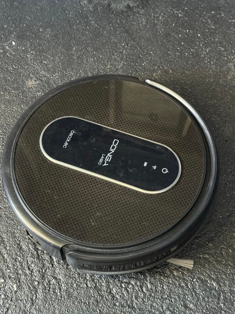 Cecotec Conga 1490 Robotstofzuiger met laadstation, Witgoed en Apparatuur, Stofzuigers, Ophalen of Verzenden, Gebruikt, Reservoir