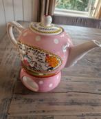 Blond Amsterdam Theepot met Theelicht - Nieuwstaat, Ophalen of Verzenden, Zo goed als nieuw