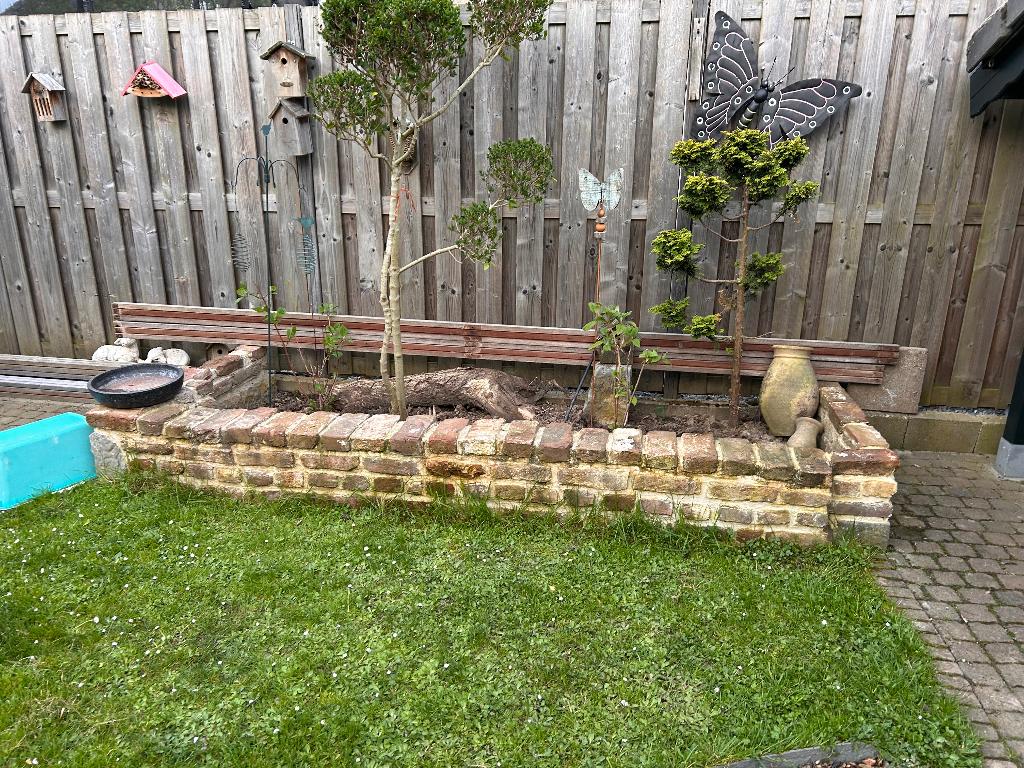 Hardhouten tuinbalken 4 m, Tuin en Terras, Ophalen, 250 cm of meer, Balken, Hardhout