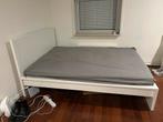 IKEA bedframe wit, Huis en Inrichting, Slaapkamer | Bedden, Ophalen, Gebruikt, Wit, Tweepersoons