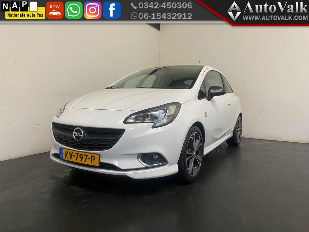 Opel Corsa Recaro stoelen. OPC line. APK 11-2026! (bj 2015), Auto's, Opel, Bedrijf, Te koop, Corsa, Airconditioning, Centrale vergrendeling