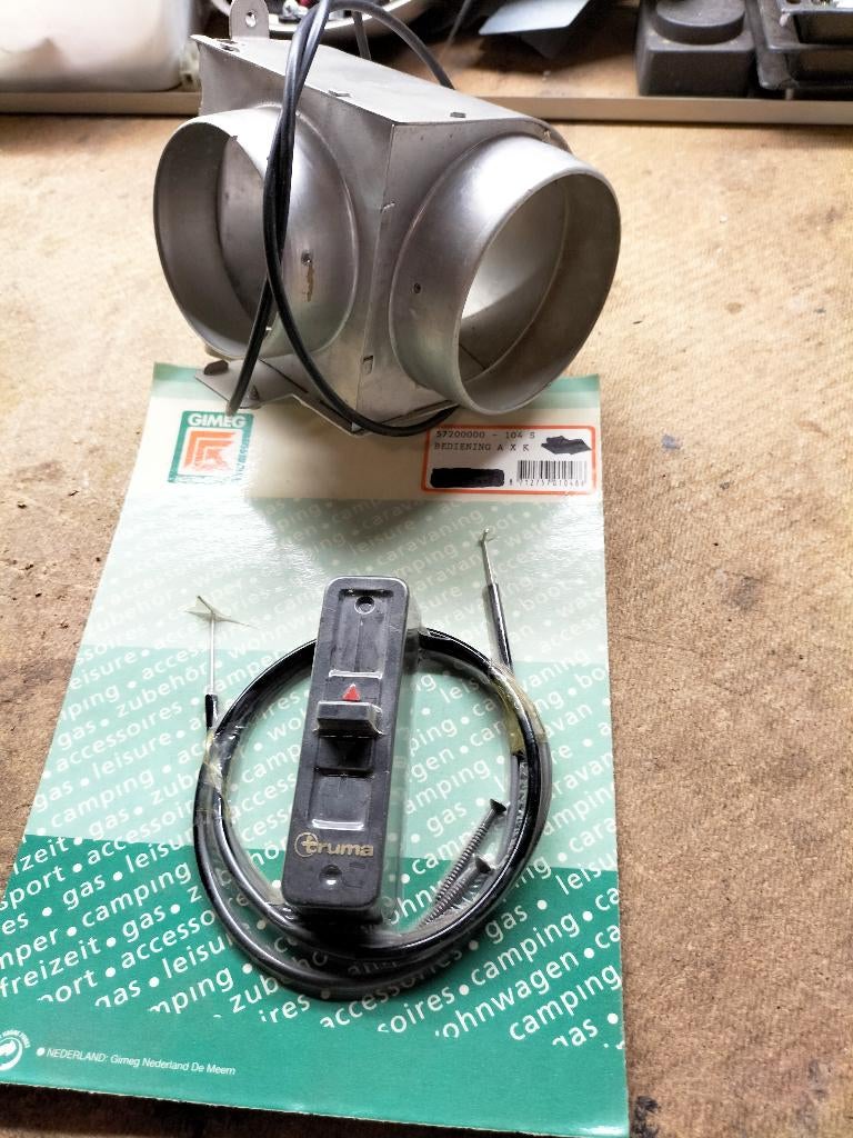 Nieuwe Air mix voor caravan of camper en voortent verwarming, Ophalen of Verzenden, Zo goed als nieuw