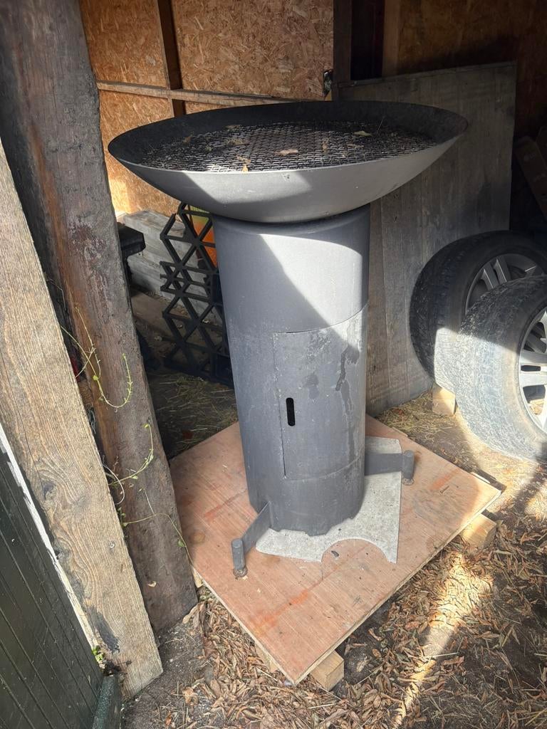 BBQ slagersbarbeque, Ophalen, Gebruikt