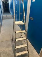 Altrex Aluminium trap met 5 treden, Ophalen, Gebruikt, Trap, Minder dan 2 meter