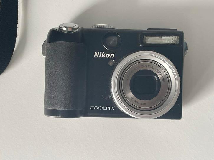 Nikon Coolpix P5000 Compact Camera - Zwart, Audio, Tv en Foto, Fotocamera's Digitaal, Zo goed als nieuw, Compact, Nikon, 4 t/m 7 keer