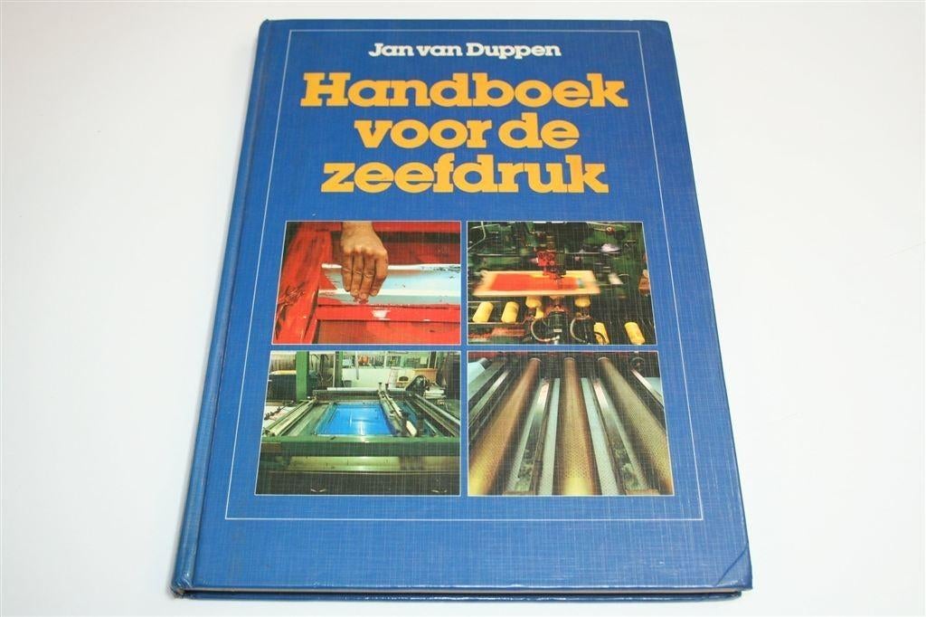 Handboek voor de Zeefdruk — Standaardwerk Grafische Techniek, Boeken, Ophalen of Verzenden, Gelezen, Overige onderwerpen