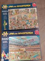 Twee puzzels Jan van Haasteren, 2000 stukjes, Hobby en Vrije tijd, Denksport en Puzzels, Ophalen, Meer dan 1500 stukjes, Zo goed als nieuw
