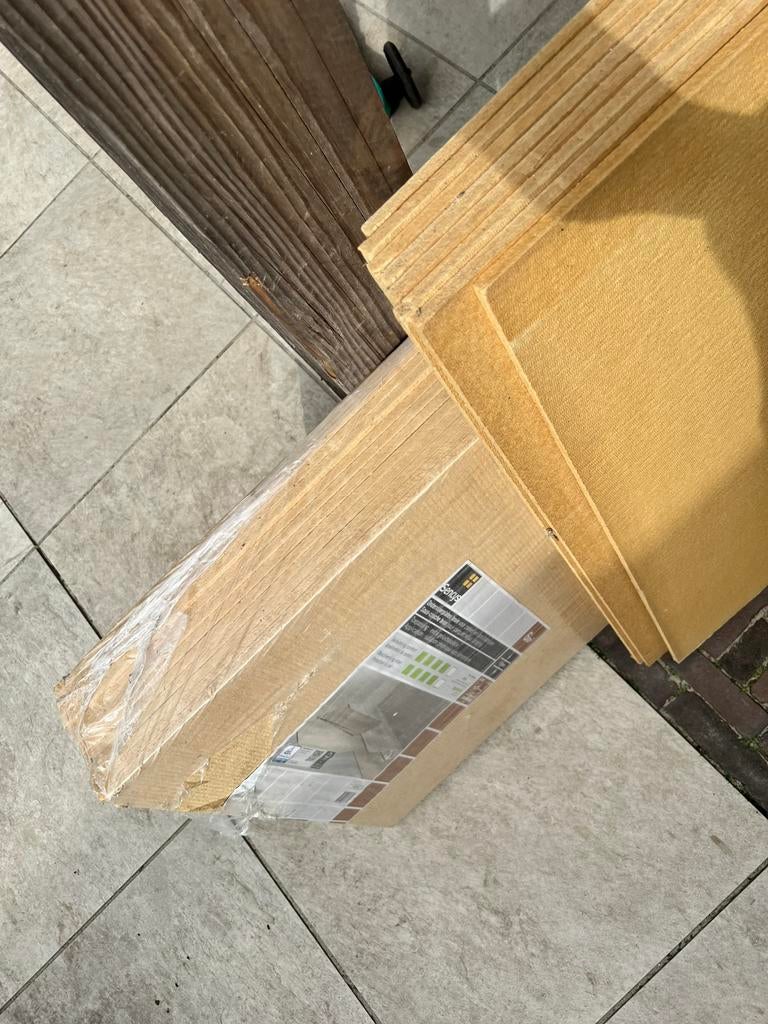 10m2 ondervloer extra geluidsdempend, Ophalen, Overige materialen, 30 cm of meer, 50 tot 150 cm