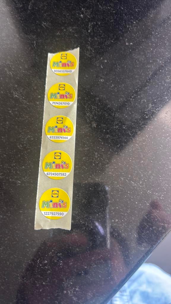 Lidl zegels, Ophalen of Verzenden, Winkel, Super of Benzinepomp, Zegels, Bonnen of Punten