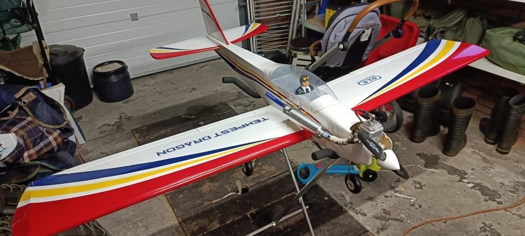 Seagull tempest dragon DLE20, Ophalen, Zo goed als nieuw, Benzine, RTF (Ready to Fly)