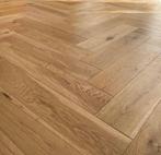 Parket eikenhout lamelparket naturel geolied 15x75 cm, Overige kleuren, 75 m² of meer, Nieuw, Ophalen