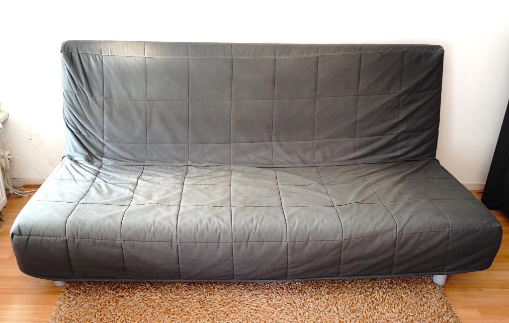 slaapbank "beddinge" ikea, Ophalen, Gebruikt, Driepersoons, 75 tot 100 cm