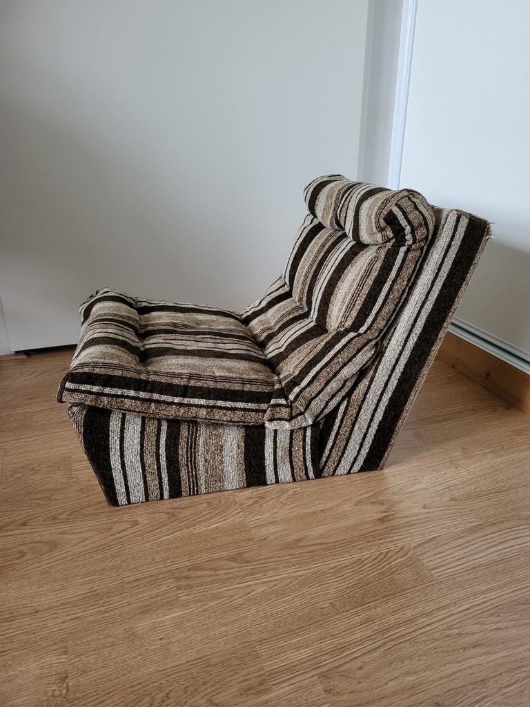 Mini vintage element stoel voor kinderen/huisdieren, Huis en Inrichting, Stoelen, Ophalen, Gebruikt, Modern, Speels, Bruin