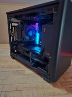 Zelfbouw Mini Game PC: Ryzen 7 1700, RX 6750 XT, 16GB RAM, Gebruikt, Ophalen of Verzenden, Gaming, SSD