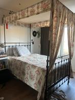 Antiek Hemelbed, Ophalen, Gebruikt, Zwart, 190 cm of minder